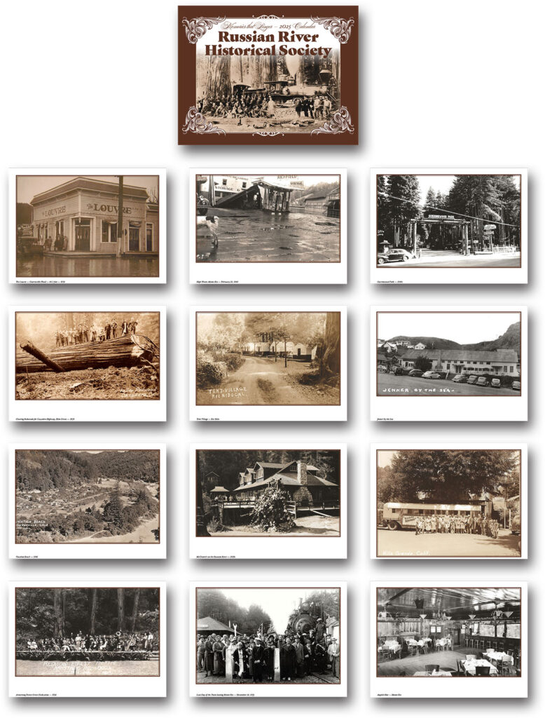 2025 Russian River Historical Calendar