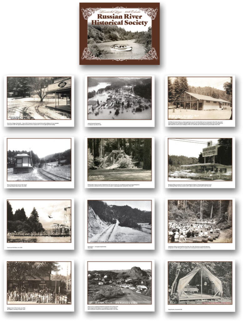 2026 Russian River Historical Calendar