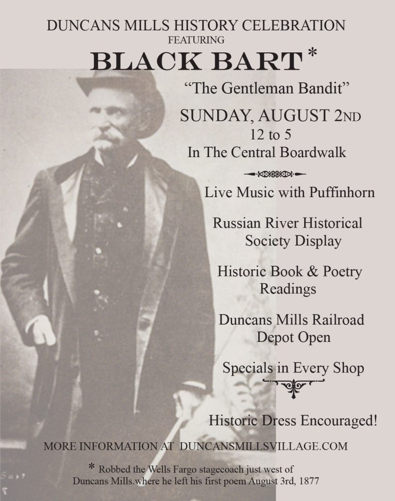 Duncans Mills History Celebration